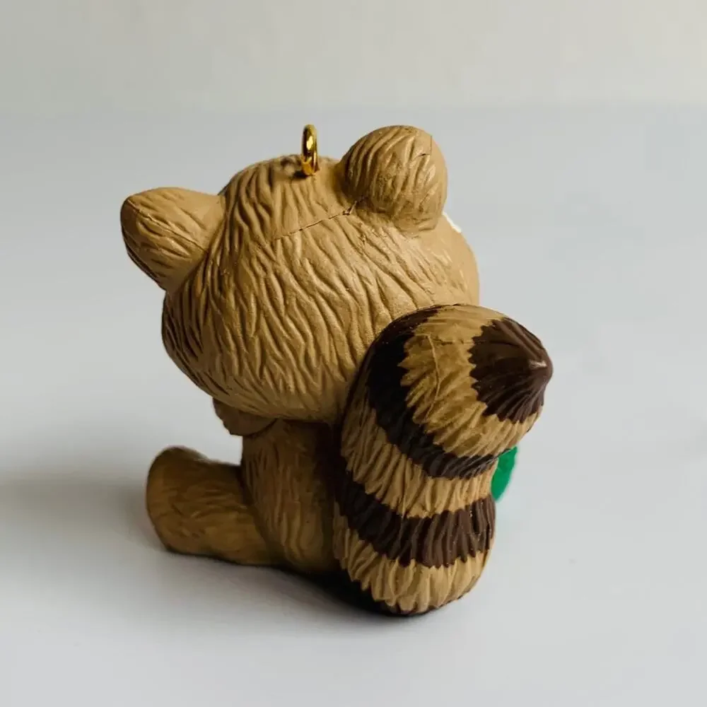 1993 Hallmark Baby Raccoon Ornament